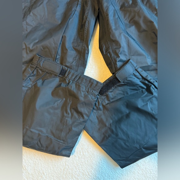 Columbia Black Omni Tech Waterproof Nylon Pants Pull On Mesh Lined Men’s Sz S - Picture 5 of 6